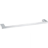 Acl Eden Single Towel Rail Chrome, Matte Black, Chrome and White